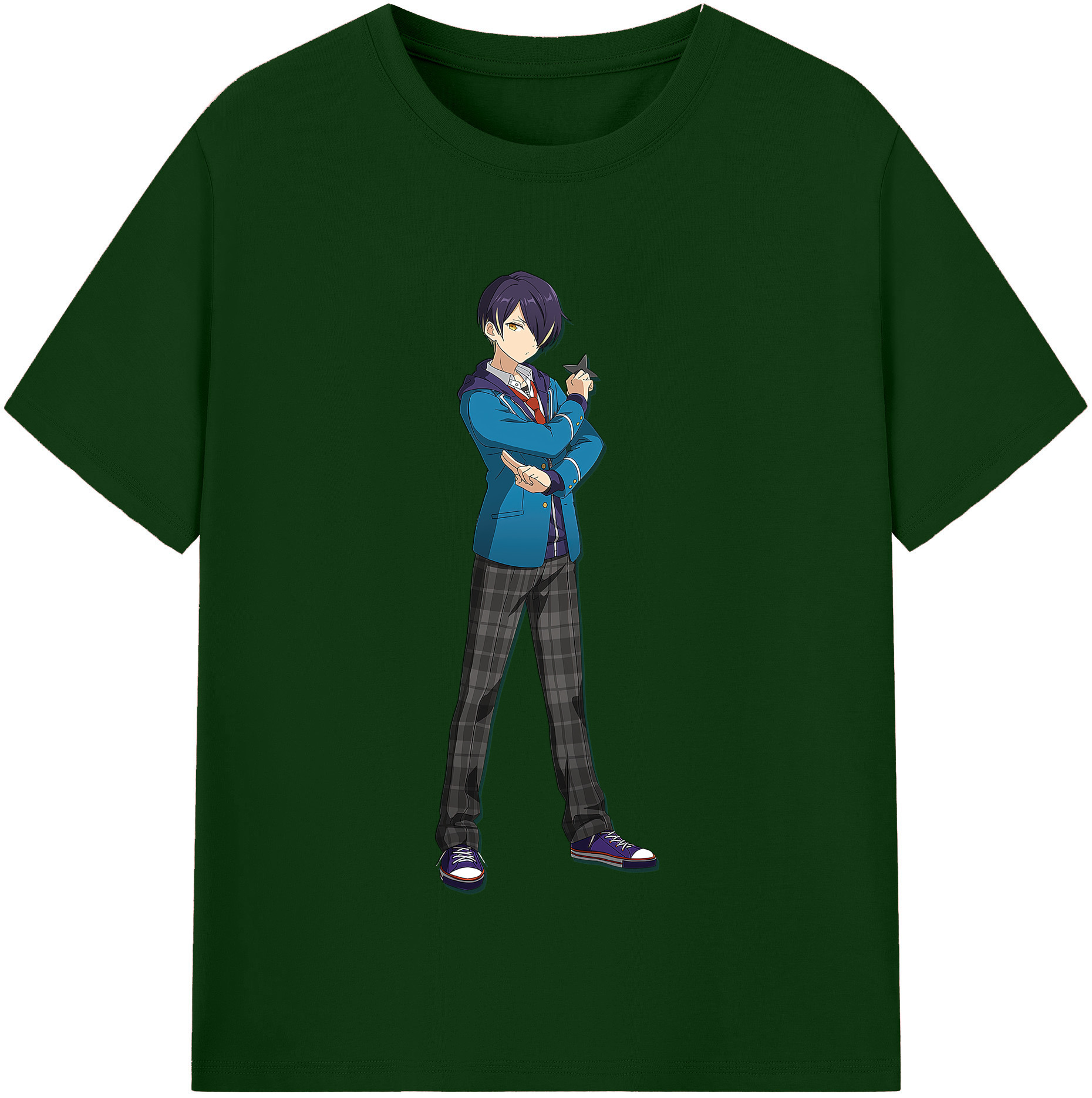 （画像用） あんさんぶるスターズ! Ensemble Stars 綿100％半袖Tシャツ（フロントプリント）